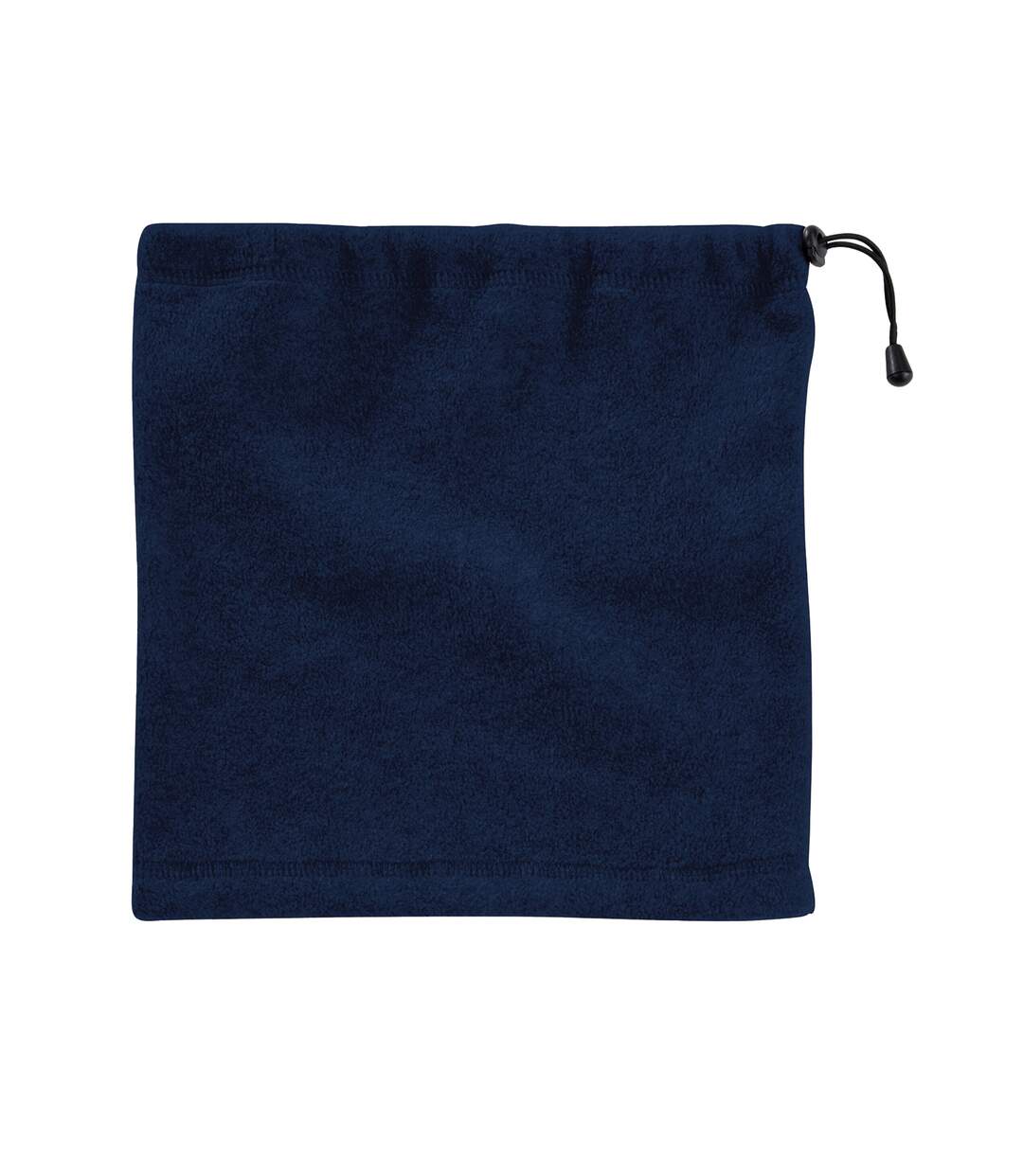 Unisex adult suprafleece snood cap one size french navy Beechfield-2