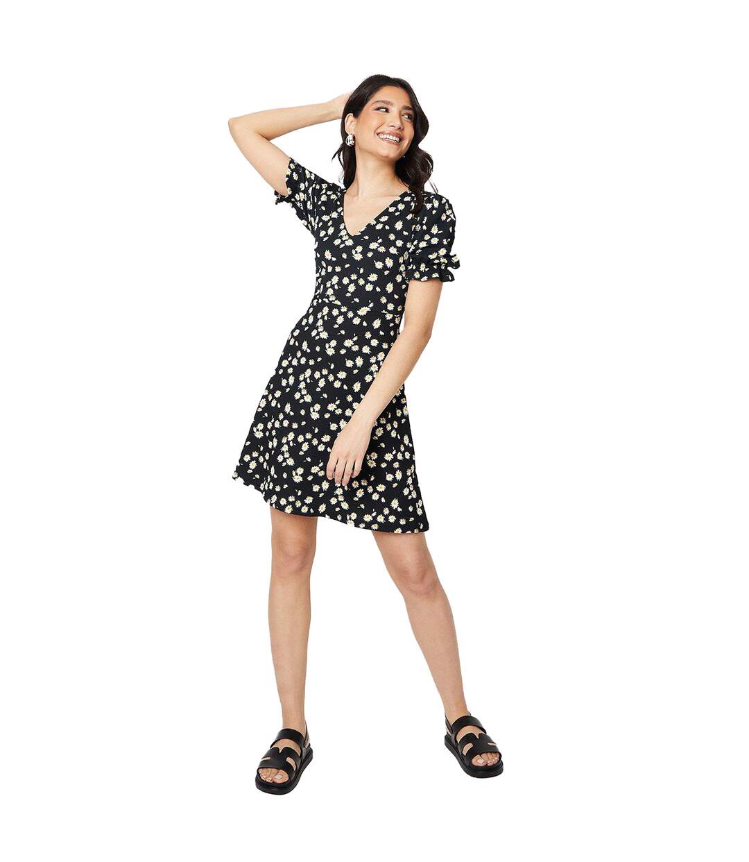 Mini Robe Femme Noir Dorothy Perkins-1