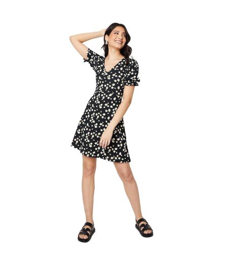 Mini Robe Femme Noir Dorothy Perkins
