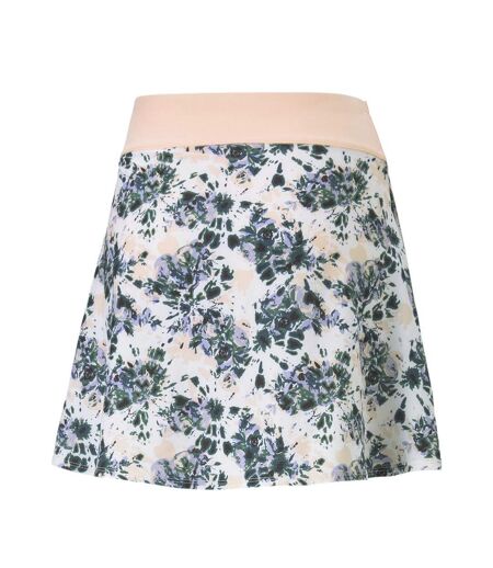 Jupe Fleurie Blanc/Rose Femme Puma Skirt - M/L