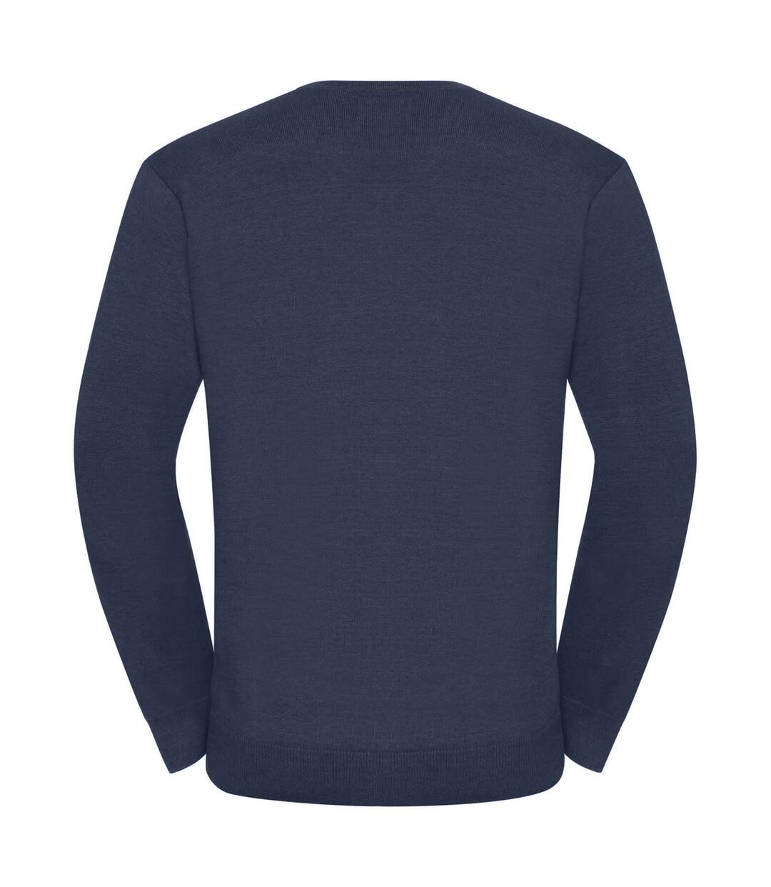 Russell Collection - Pullover à col en V - Homme (Bleu marine) - UTBC1012