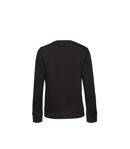 Sweat À Col Ras-du-cou Queen Womens/ladies Noir Pur B&C