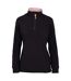 Womens/ladies Big Heart Fleece Black Trespass-1
