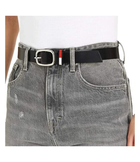 Ceinture Noir Femme Tommy Hilfiger Oval Shape - T 90