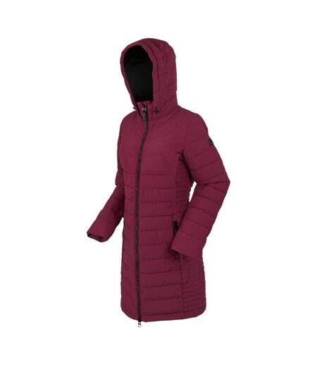 Doudoune Matelassée Andria Femme Rouge Sombre Regatta
