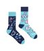 1 Pack Unisex Mismatched Novelty Odd Socks - Laboratory-1