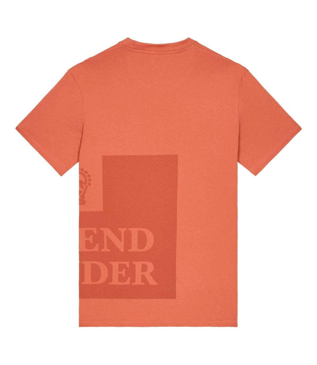 Mens Ryan Tonal Prison Cotton T-shirt Orange Weekend Offender-3
