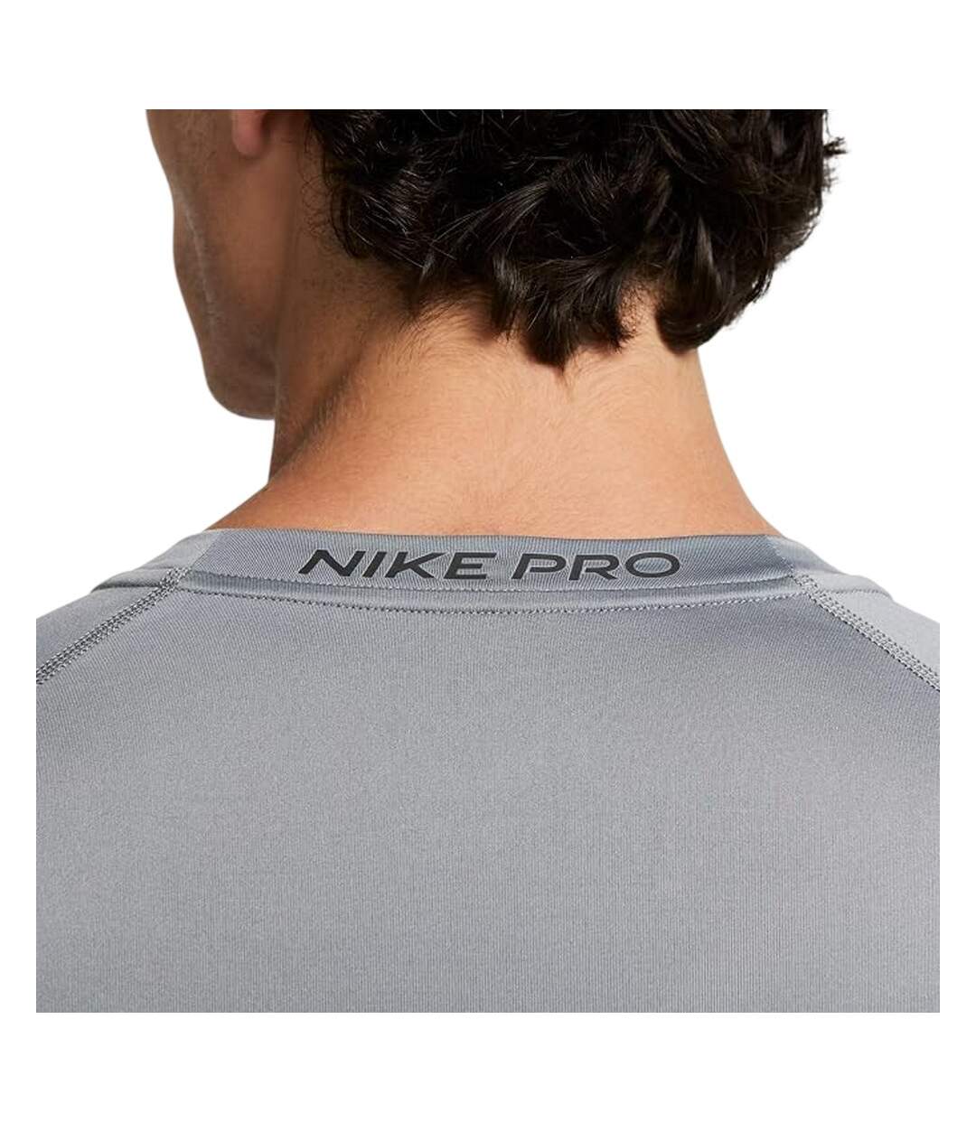 Haut Thermique Manches Longues Pro Homme Gris Nike-4