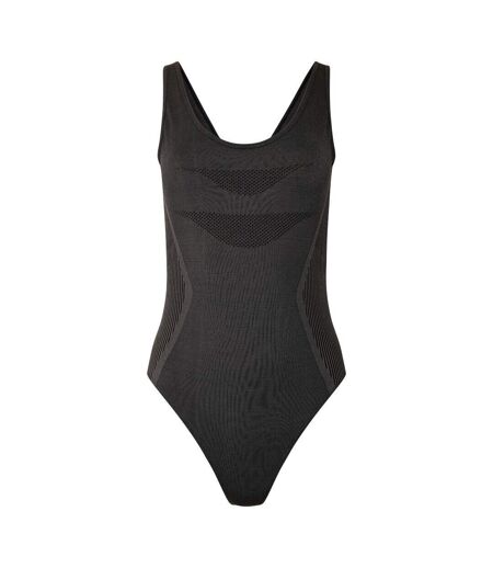 Dare 2B Womens/Ladies Don´t Sweat It Recycled One Piece Bathing Suit (Black)