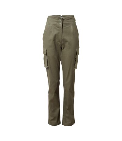 Pantalon araby femme vert kaki Craghoppers