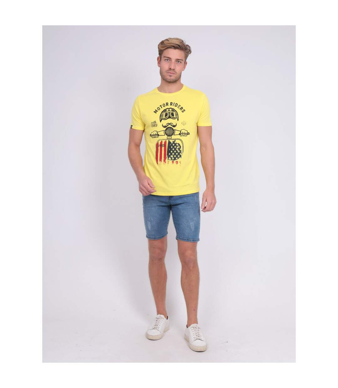 T-shirt col rond pur coton NOFOUK-4