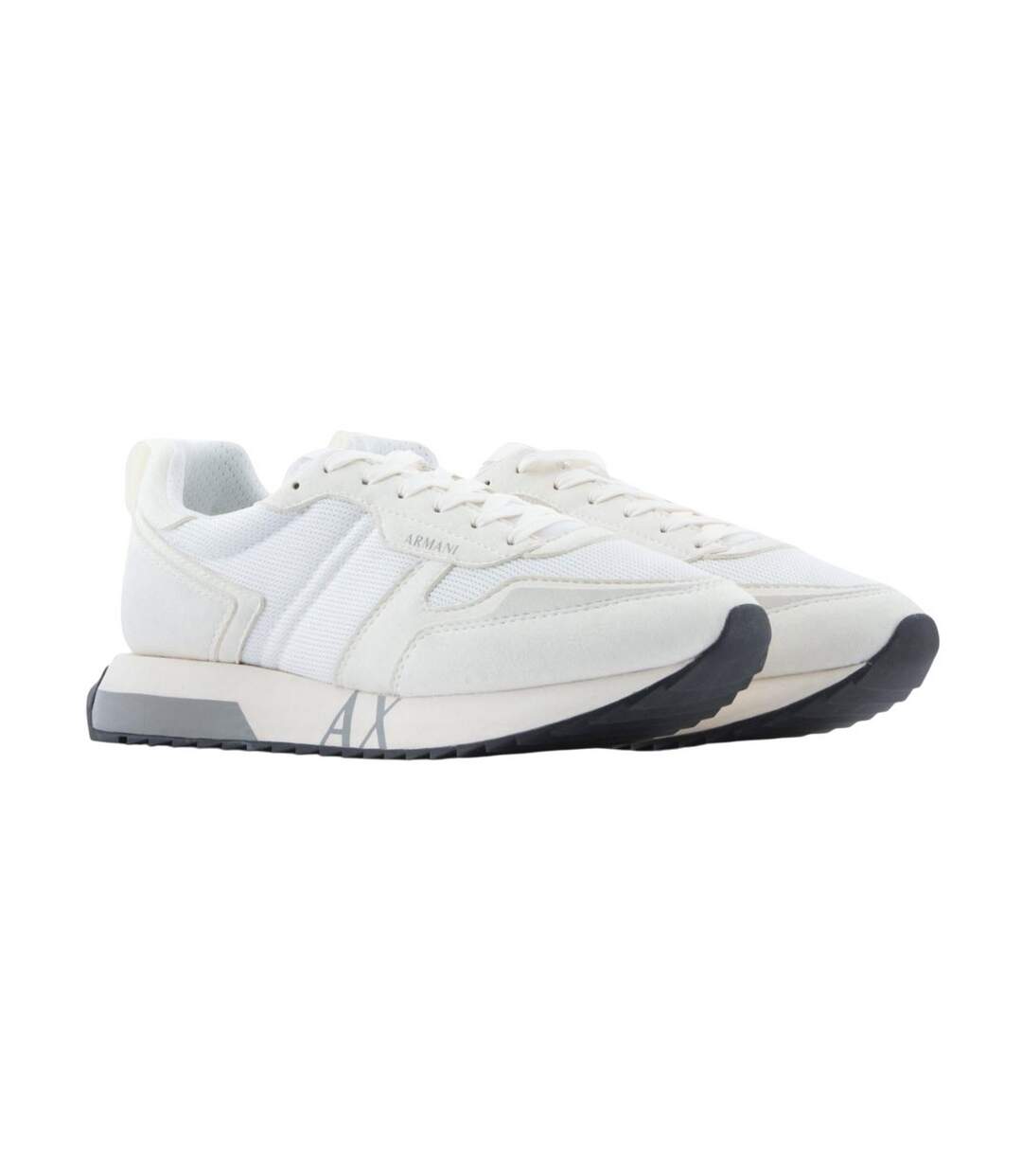 Baskets Homme Blanc Cassé Armani Exchange-1