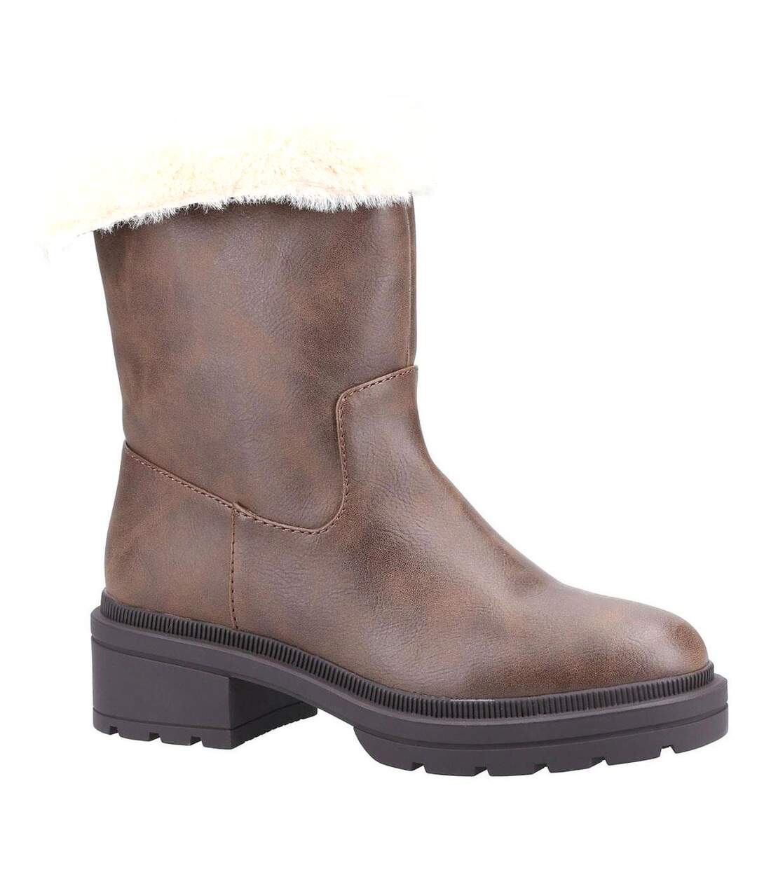 Bottes mi-hautes idea femme marron Rocket Dog-3