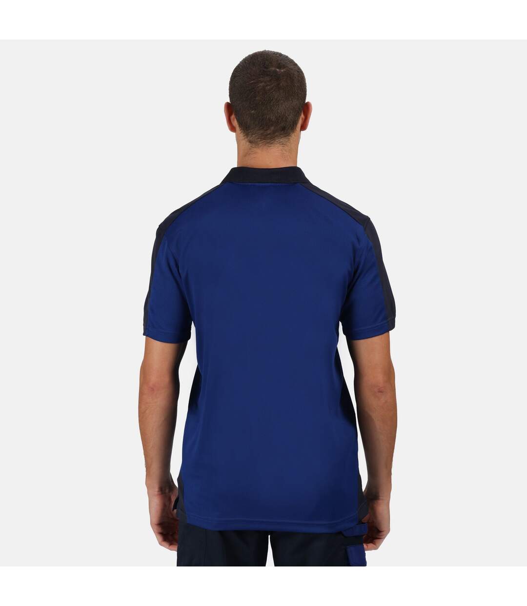 Regatta Mens Contrast Coolweave Polo Shirt (New Royal/Navy)