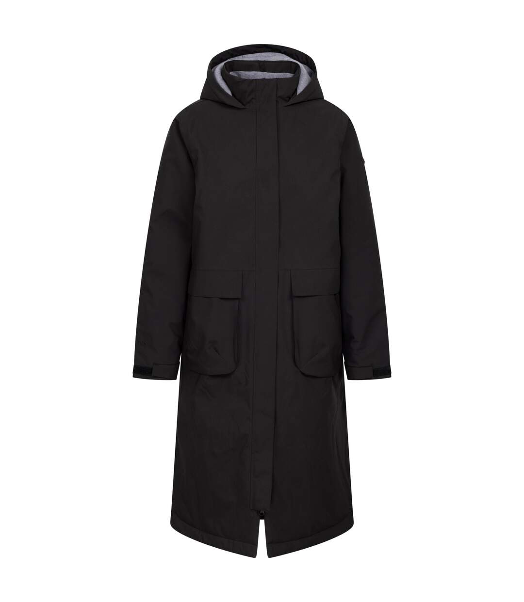 Veste Imperméable Longue À Capuche 3-en-1 Kamila Femme Noir Trespass-3