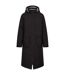 Veste Imperméable Longue À Capuche 3-en-1 Kamila Femme Noir Trespass-3