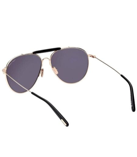 Lunettes De Soleil Raphael Homme Taille Unique Rose Doré Brillant Tom Ford