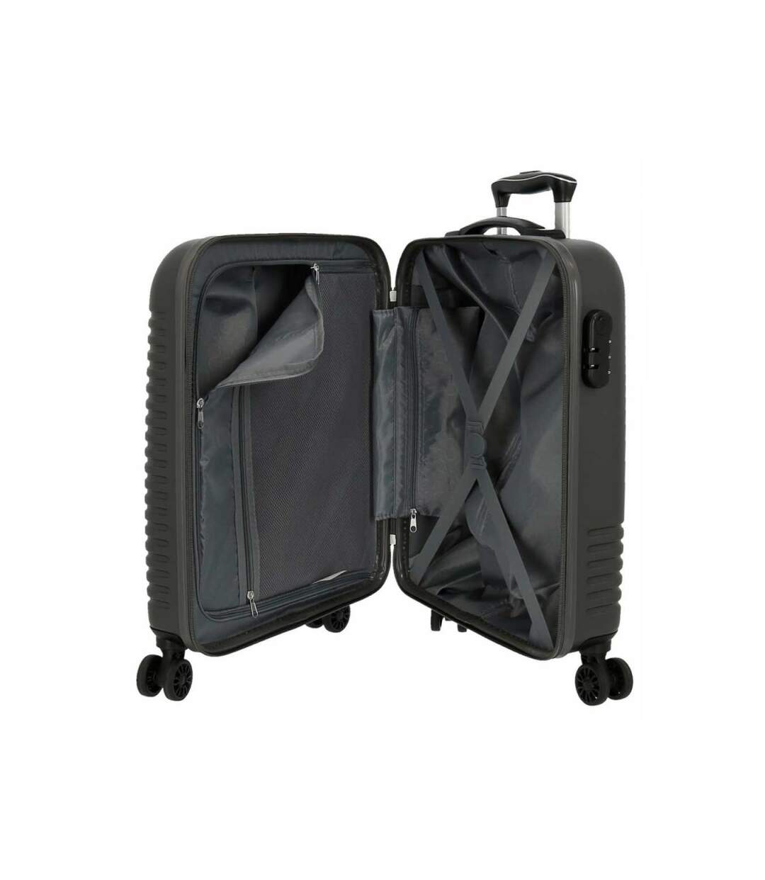 Roll Road - Valise cabine 55cm India - anthracite - 9764-4