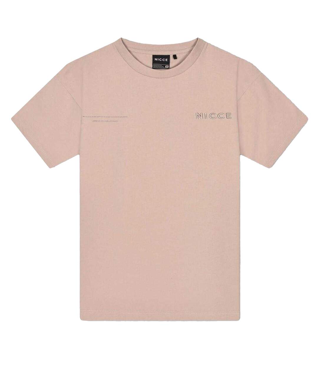 T-shirt Essential Homme Gris Pâle Nicce-1