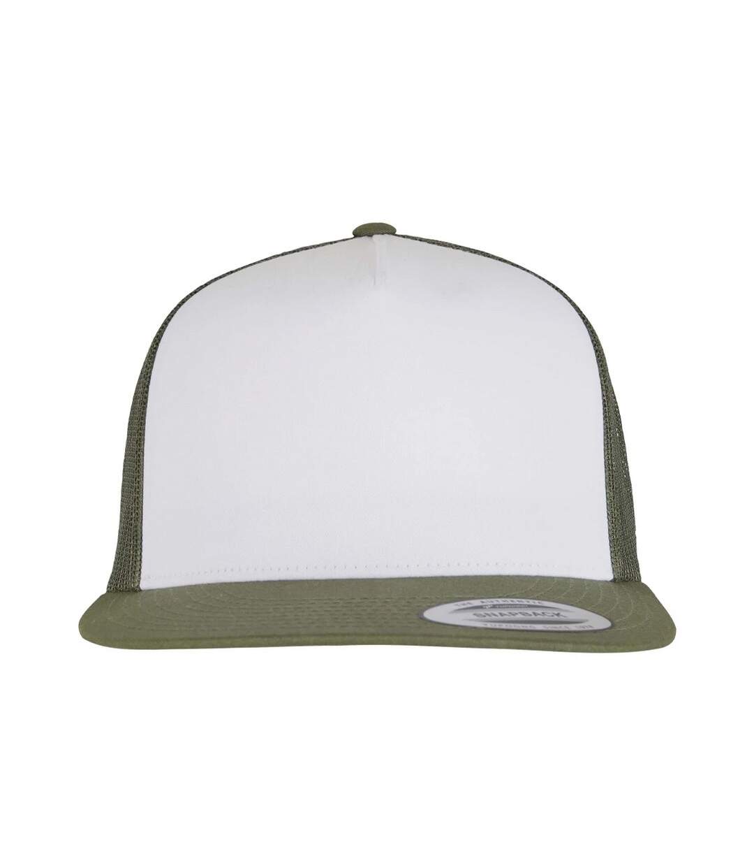 Flexfit Casquette De Baseball À Visière Plate Adulte Unisexe Olive Blanc Marron Yupoong-1