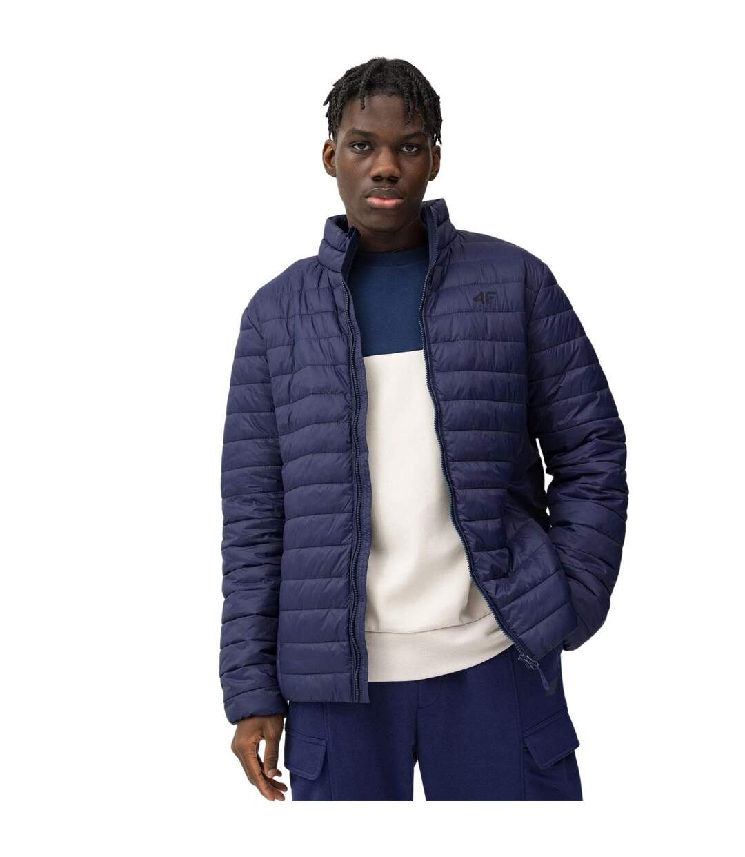 Doudoune Matelassée Ss23tdjam084 Homme Bleu Marine Foncé 4F-1