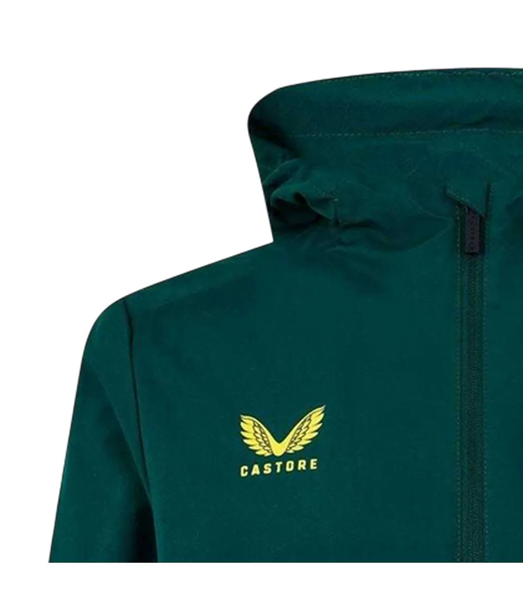 Veste Motif/style Wolverhampton Wanderers Fc Homme Vert Foncé Rouge Castore-4