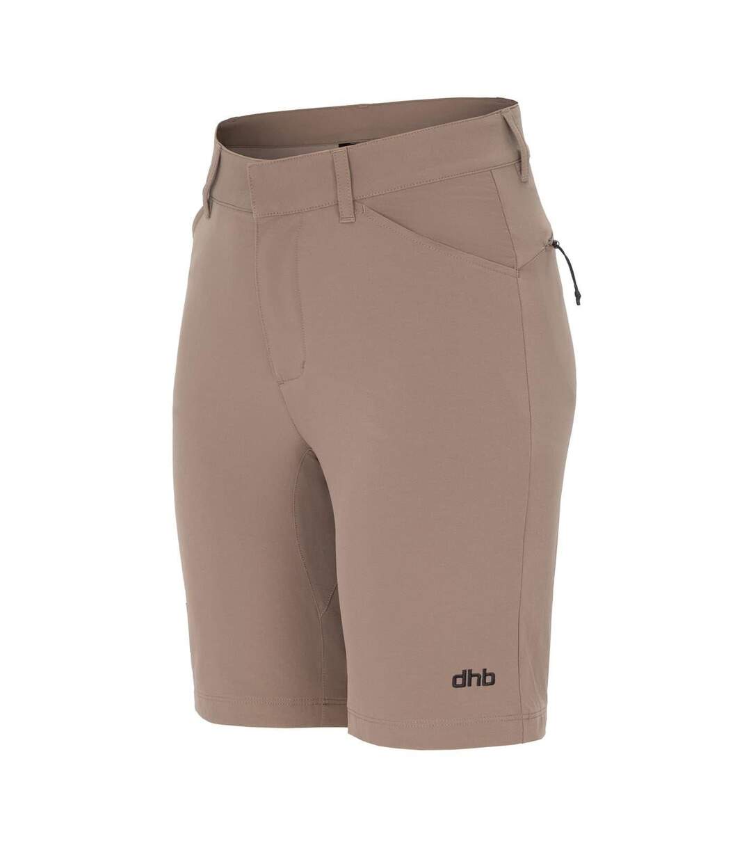 Womens/ladies Trail 2.0 Plain Athletic Shorts Walnut Dhb-3
