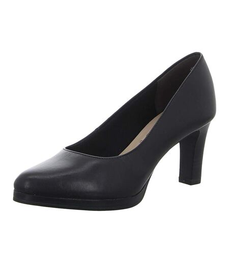 Escarpin Cuir Talon Tamaris