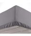 Drap Housse Lina 90x190cm Gris-1