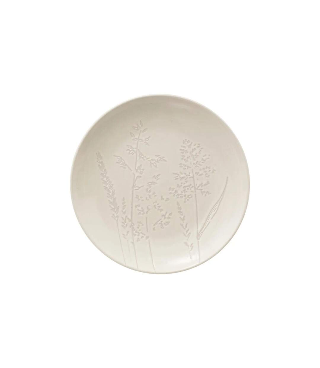 Lot de 6 Assiettes à Dessert Elsa 19cm Blanc-1