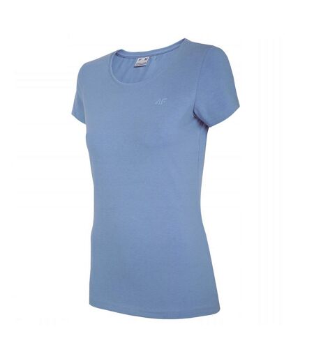 T-shirt H4l22 Femme Bleu 4F