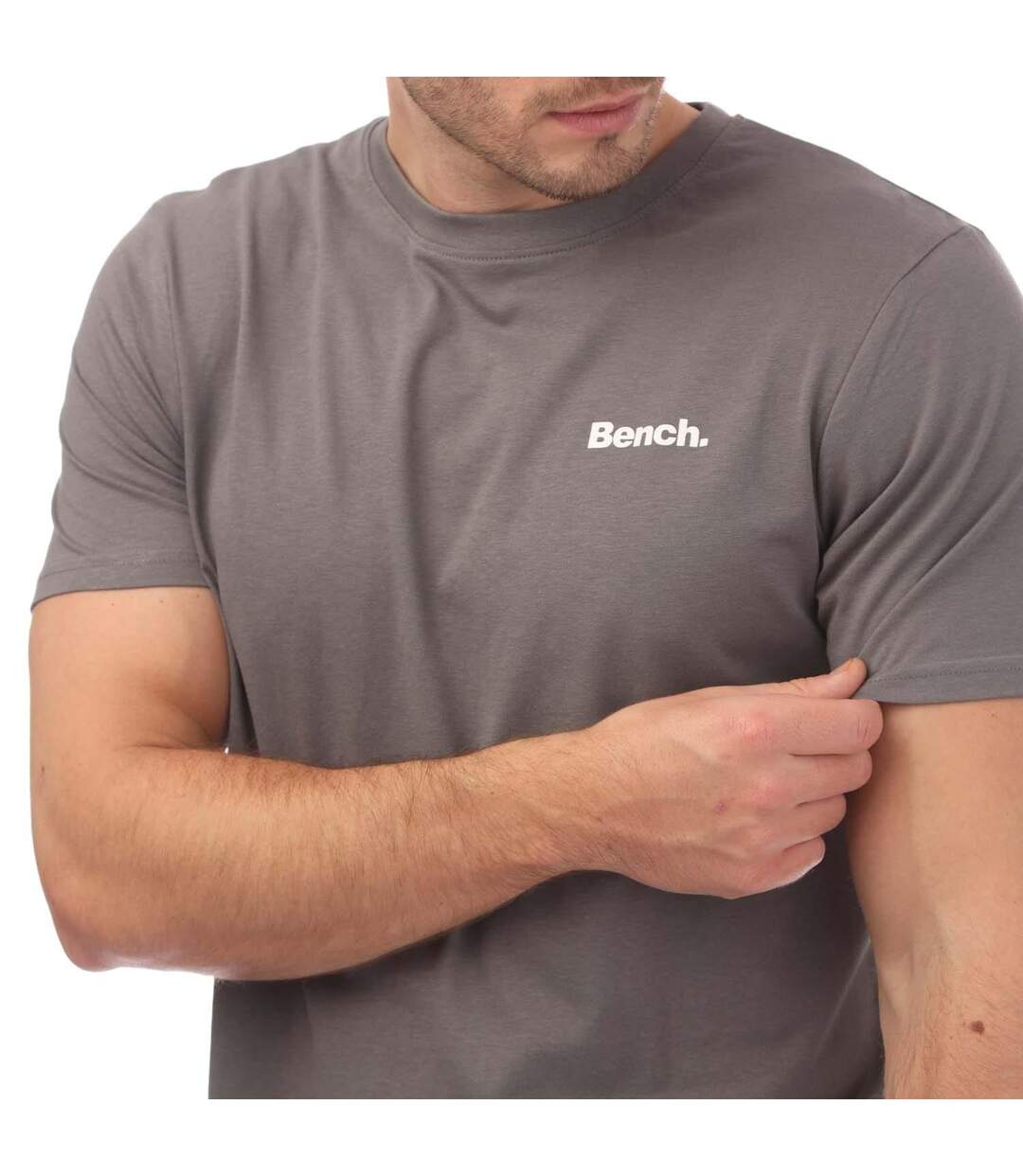 T-shirts Ektor Homme Noir Blanc Gris Bench-3