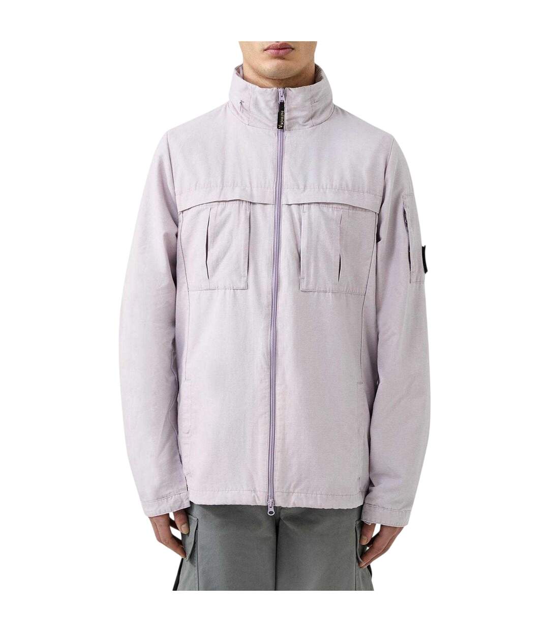 Mens Harley Full Zip Jacket Lilac Patrick-2