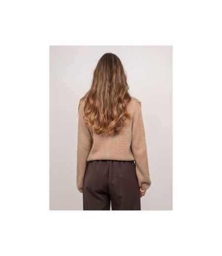 Gilet en maille douce col V et boutons bijoux KEVALA - Dona X Lisa
