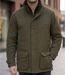 LEDERTYS COUNTRY — Veste matelassée marron : robustesse canvas et protection déperlante-1