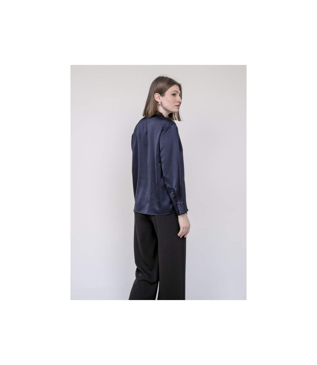 Blouse effet satin OMALIA - Dona X Lisa-2