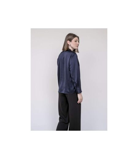 Blouse effet satin OMALIA - Dona X Lisa