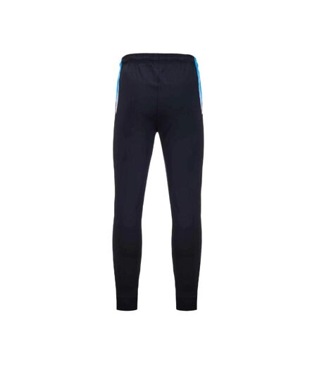 Jogging noir/turquoise homme kappa adric - xxl