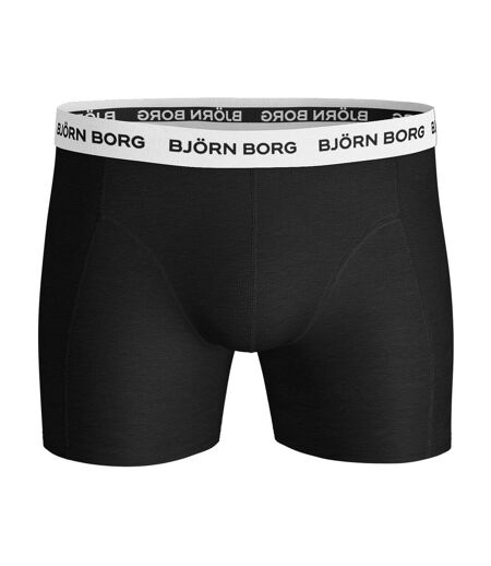 5 Pack Mens Designer Band Cotton Boxer Shorts