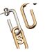 Boucle d'oreille femme AG3 SUPERBE bicolore-2