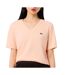 T-shirt corail femme lacoste relaxed-1