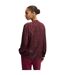 Blouse Manches Longues Motif/style Imprimé Serpent Femme Bordeaux Boss-3