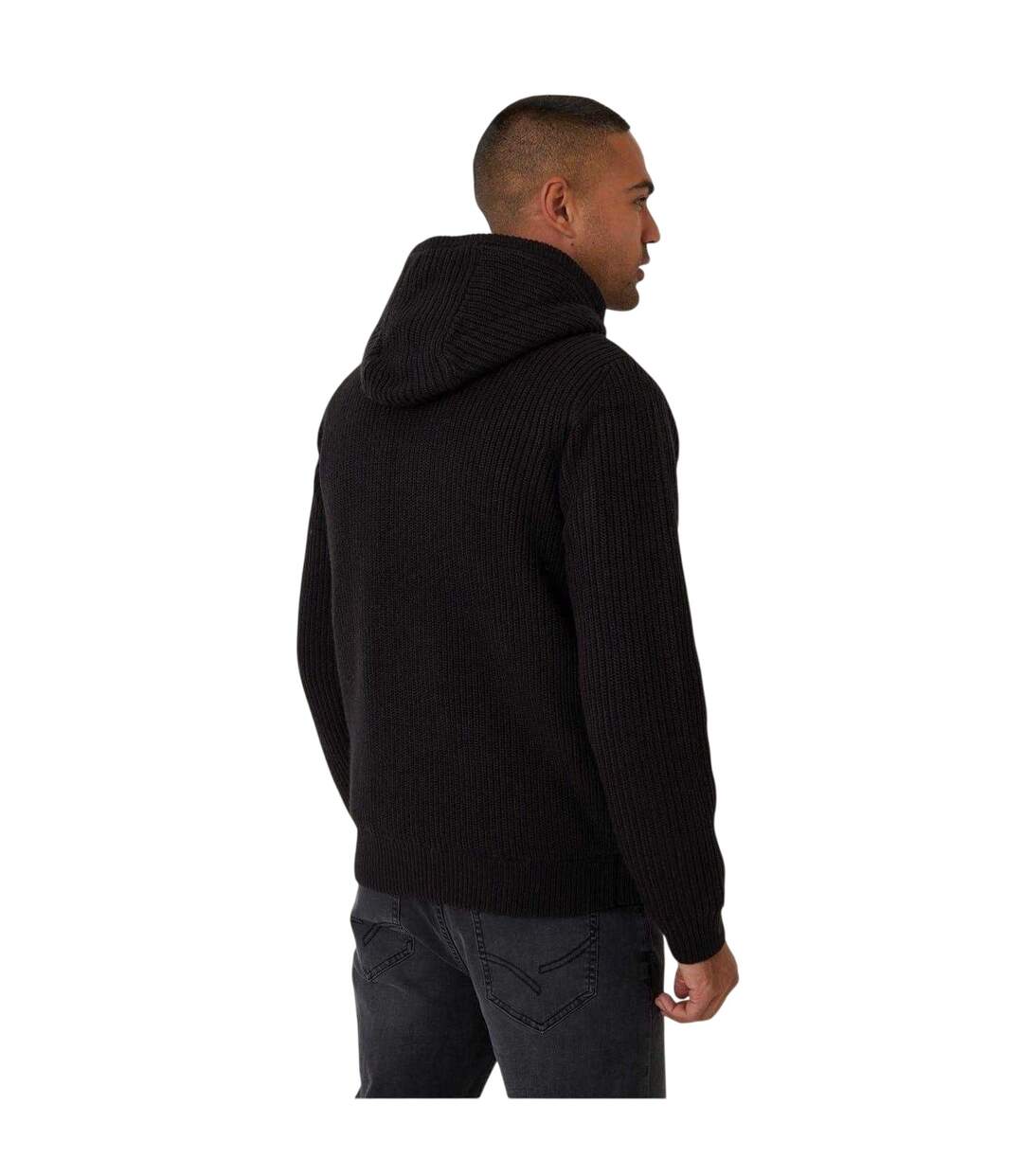 Veste À Capuche Homme Noir Threadbare-3