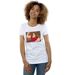 Disney - T-shirt BEAUTY AND THE BEAST HANDSOME BRUTE - Femme (Blanc) - UTBI15427-2