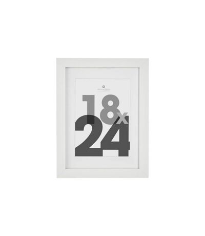 Cadre Photo Bois Eva 18x24cm Blanc