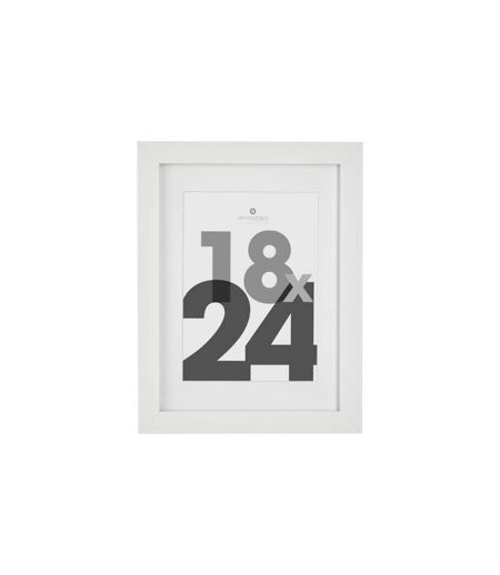 Cadre Photo Bois Eva 18x24cm Blanc