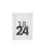 Cadre Photo Bois Eva 18x24cm Blanc-1