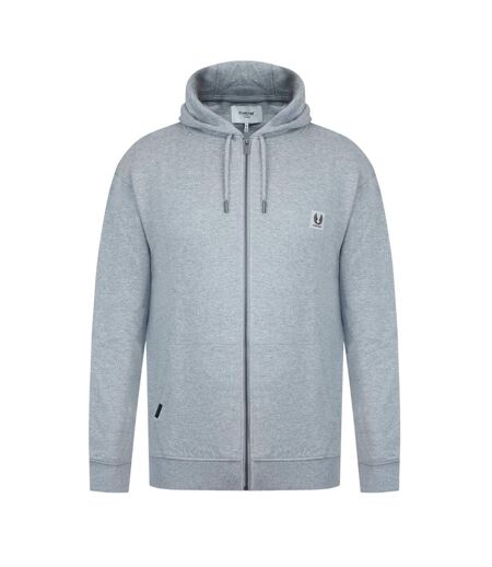 Veste À Capuche Motif/style Logo Homme Gris Chiné Firetrap