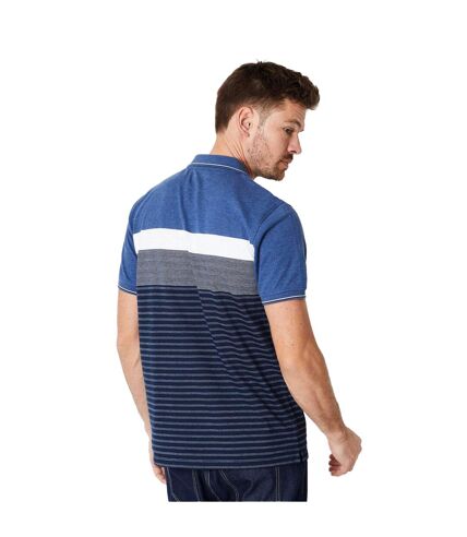 Polo rome placement homme bleu Maine