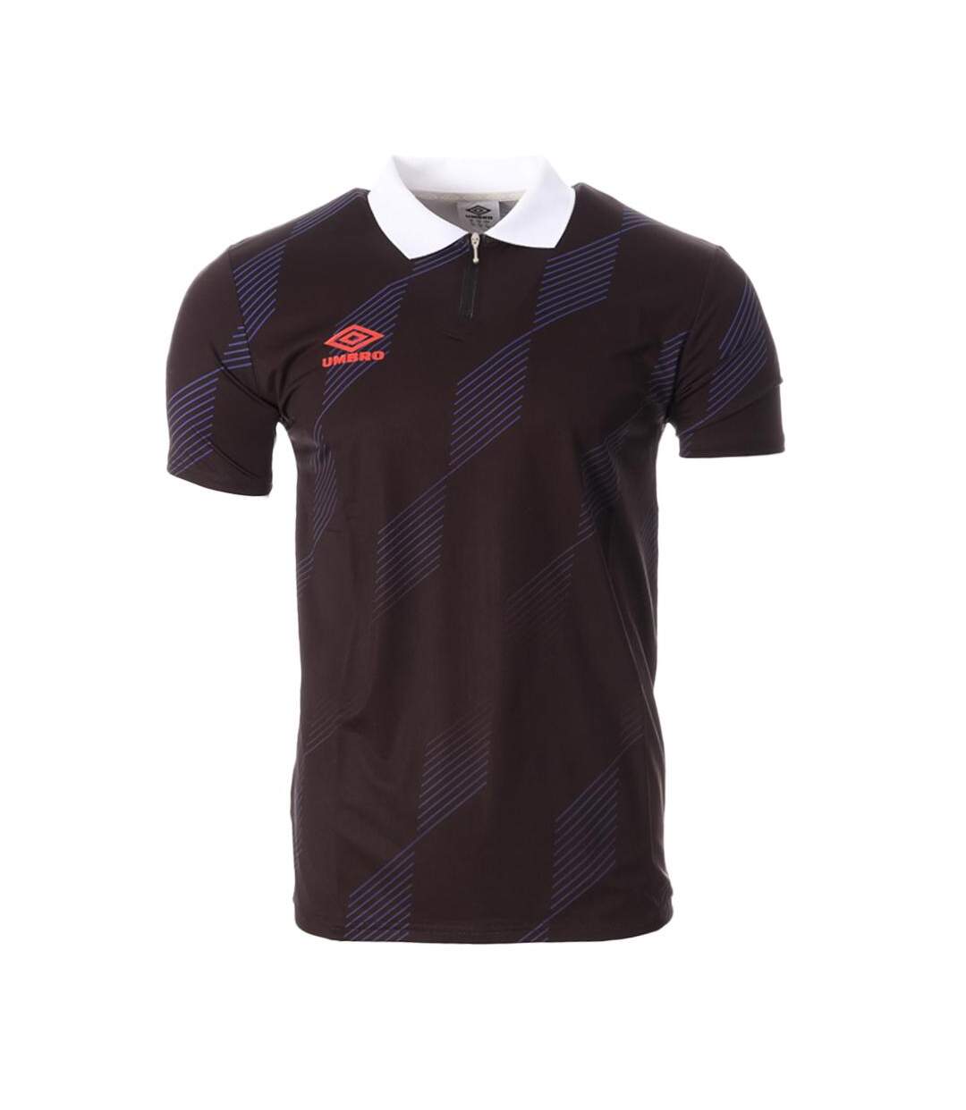 Polo noir/bleu homme umbro king 22e - m-1